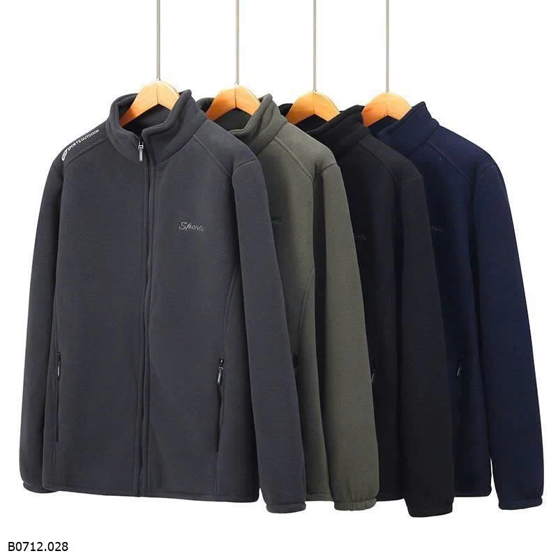 ÁO NỈ KÉO KHOÁ NAM  Giá sỉ 205k