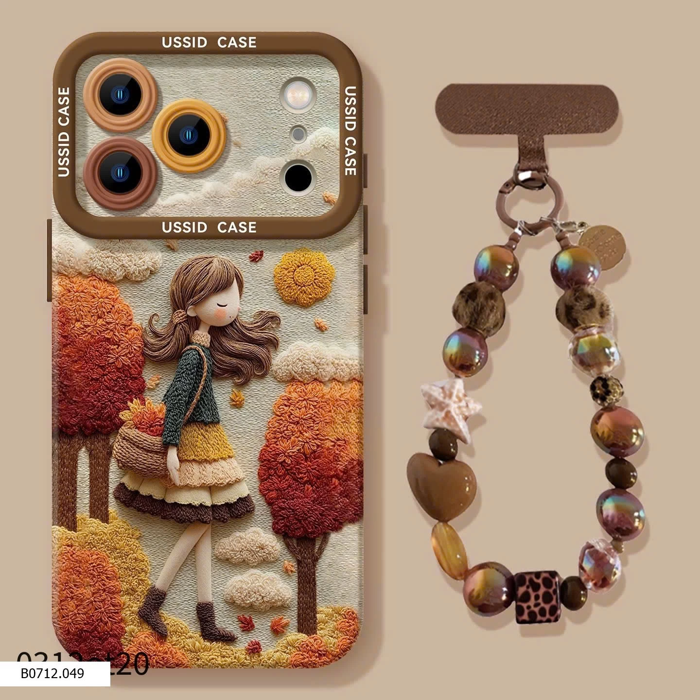 ỐP NÀNG THƠ MÙA THU KÈM DÂY CHARM XINH  Giá sỉ 55k