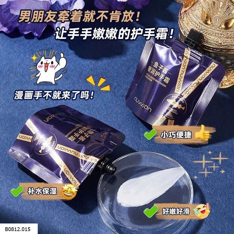 KEM DƯỠNG DA TAY CHIẾT XUẤT TRỨNG CÁ HỒI   Giá sỉ 31k/hộp 