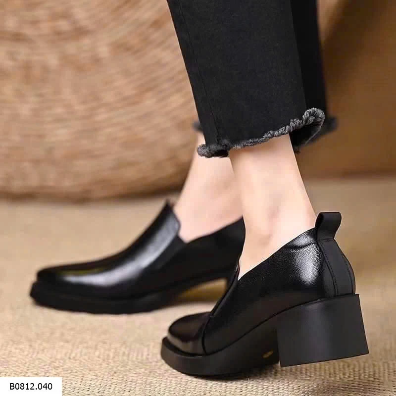 GIÀY LƯỜI ĐẾ CAO MŨI NHỌN Giá sỉ 160k