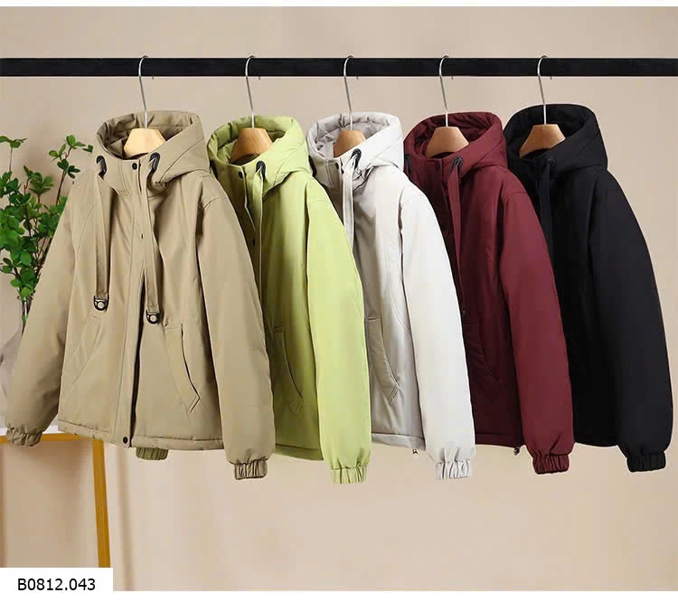 ÁO KHOÁC LÓT LÔNG SIÊU ẤM   Giá sỉ 280ka