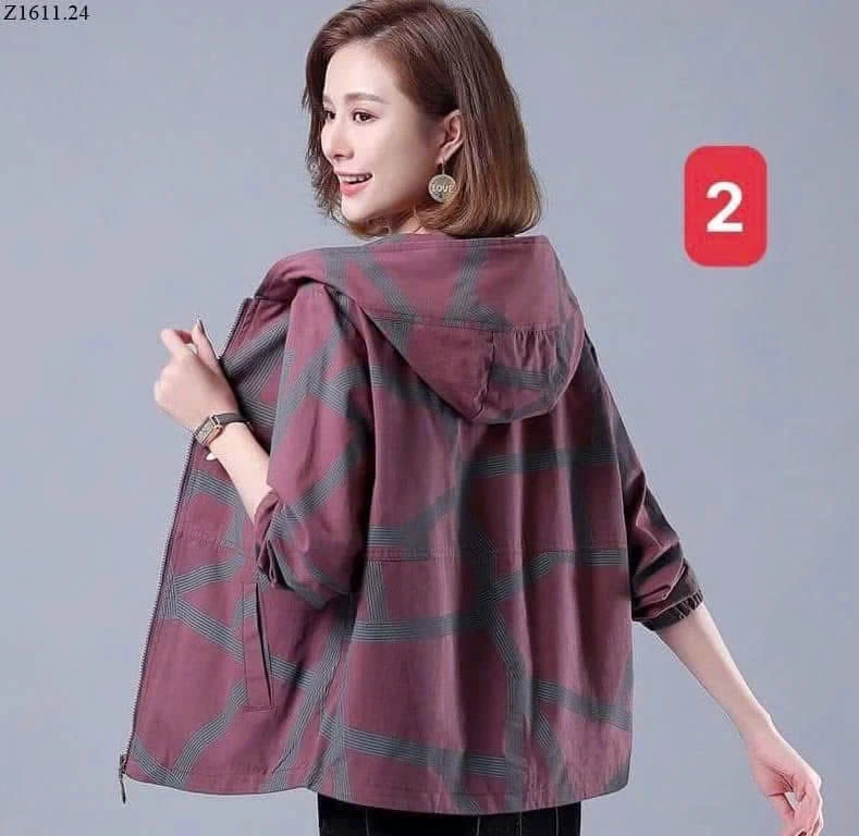 ÁO KHOÁC GIÓ NỮ SỈ 155K