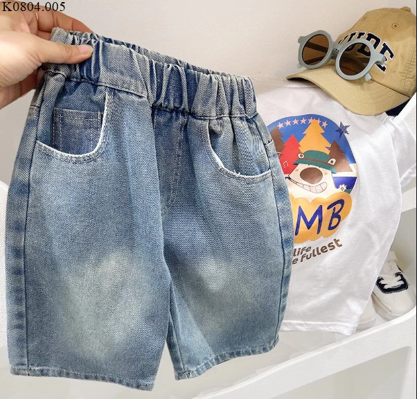 Short Jean siêu đẹp dành cho bé trai   Si 105k/c 