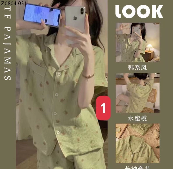 PIJAMA CỘC NỮ Si 105k/b