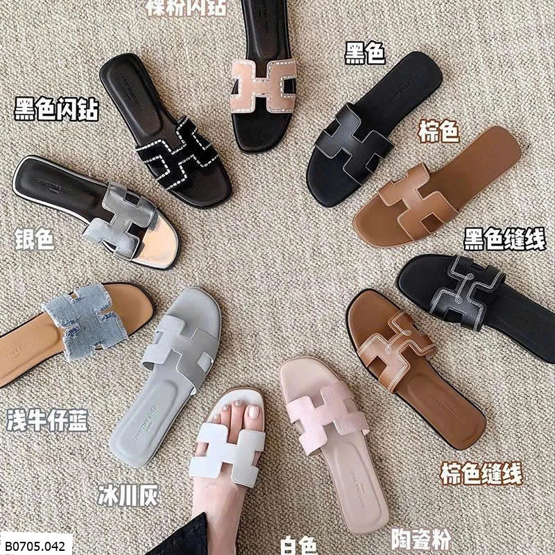 DÉP LÊ CHỮ H CHO NỮ  Sỉ 115k