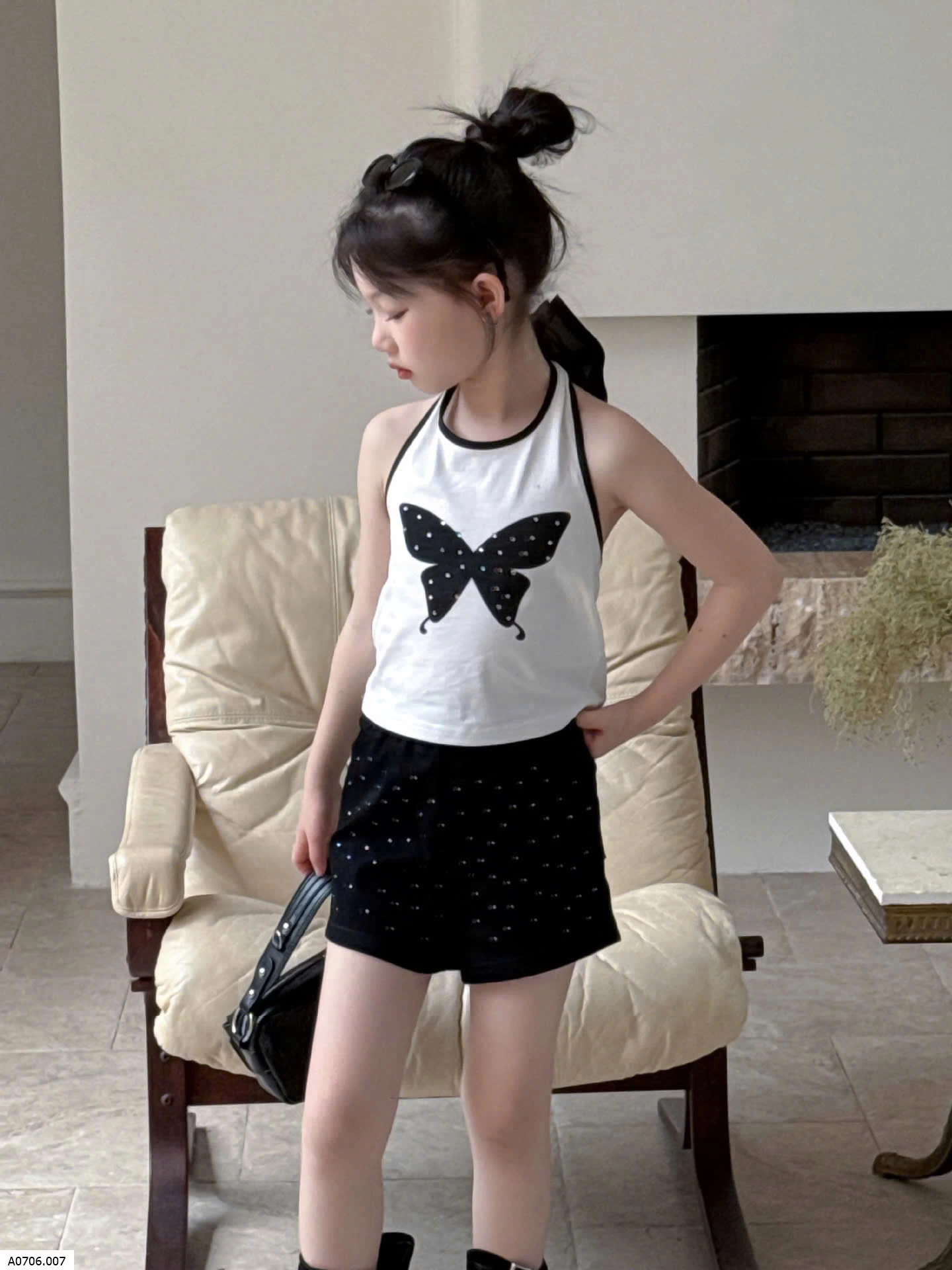 ÁO CÁNH BƯỚM CỔ YẾM   Sỉ 115k