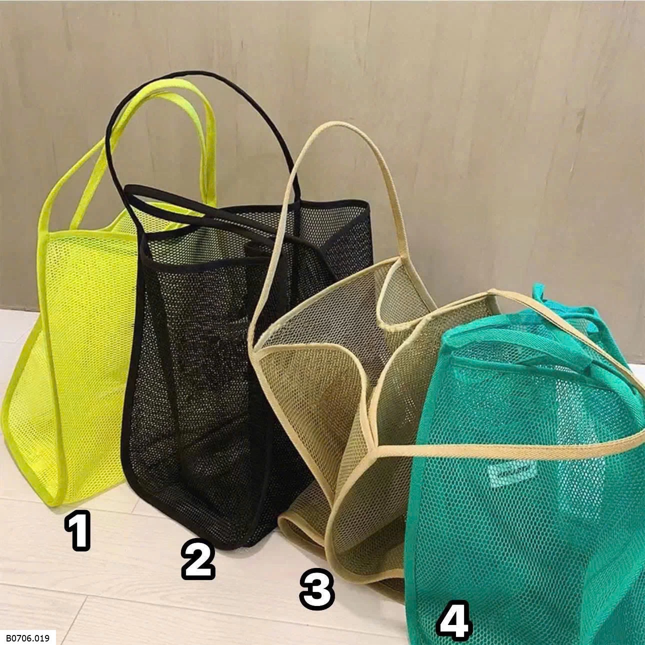 TÚI LƯỚI SẮC MÀU   Sỉ 40k