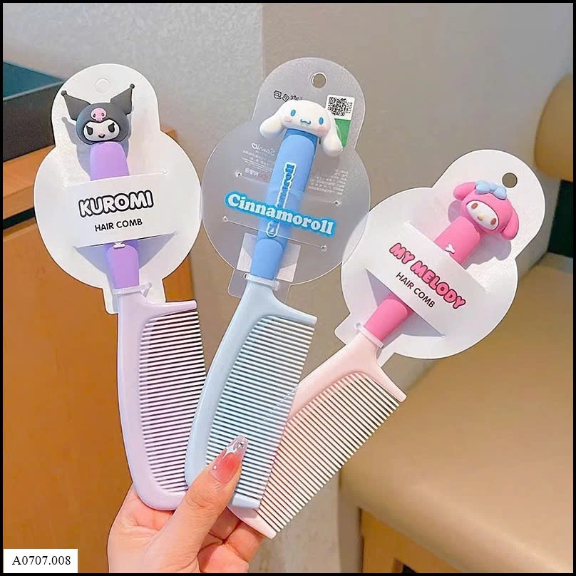 COMBO 3 LƯỢC HOẠT HÌNH CHO BÉ    Sỉ giá 52k/ set 3c