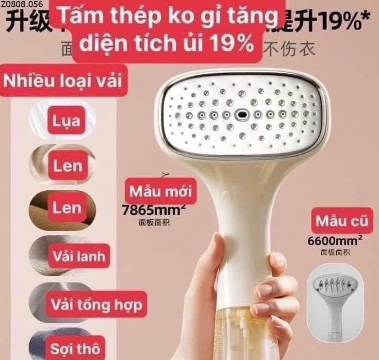 BÀN LÀ HƠI NƯỚC CẦM TAY BEAR  Si 350k