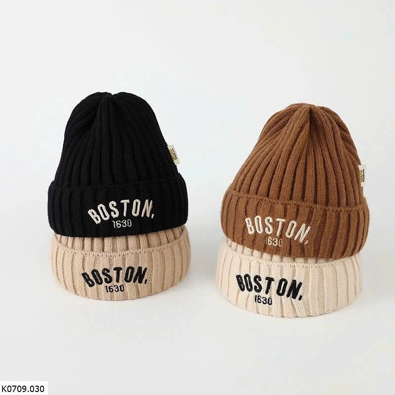 MŨ LEN BOSTON CHO BÉ  Sỉ 34k