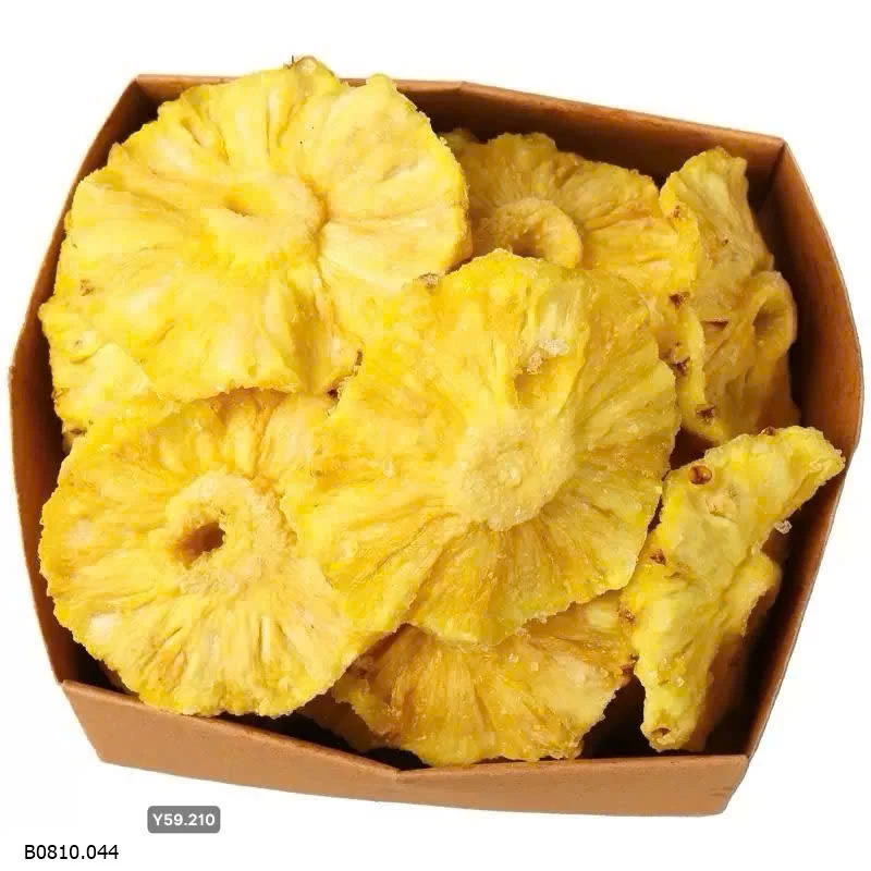 Dứa sấy khô vòng tròn  Giá sỉ 85k/túi 