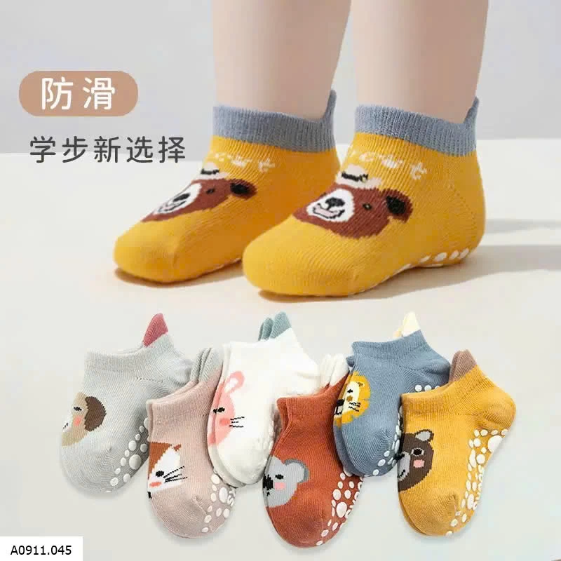 Combo 6 đôi tất cho bé trai gái  Giá sỉ 54k/s