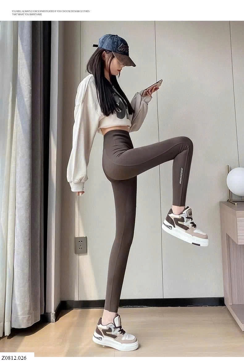 QUẦN LEGGING LƯNG CAO  Sỉ 85k