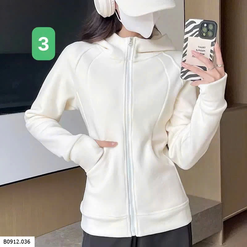 KHOÁC NỈ NHUNG LIỀN MŨ SIÊU ẤM Giá sỉ 185ka