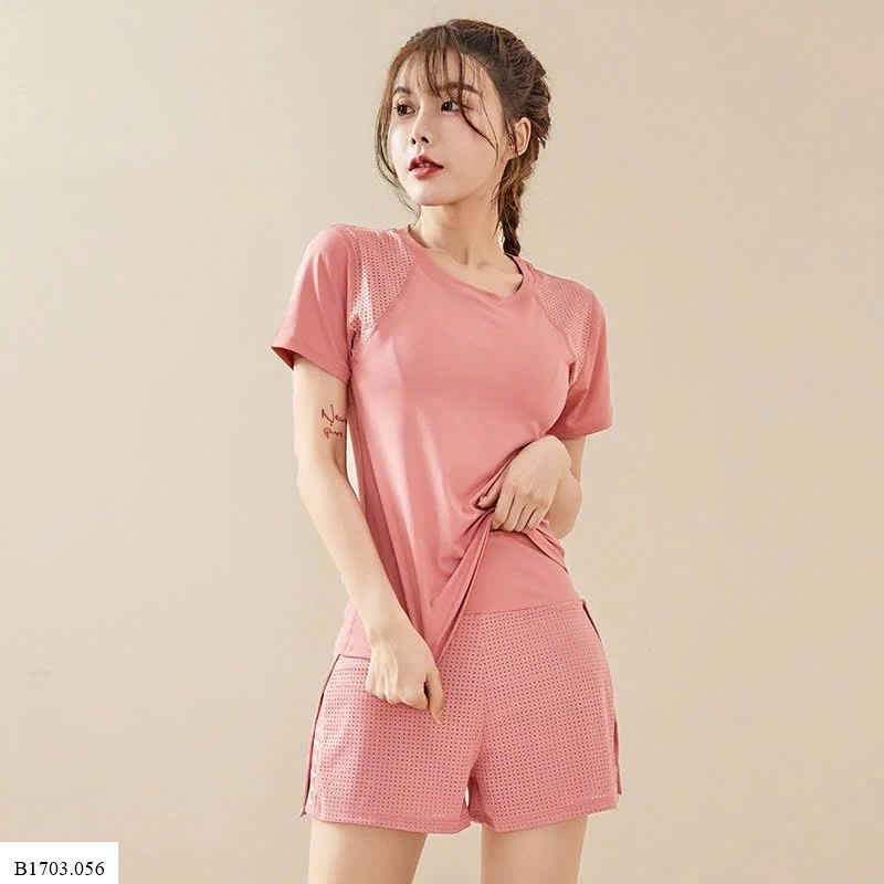 BỘ TẬP GYM QUẦN SHORT CHẤT ĐẸP Sỉ 165kA