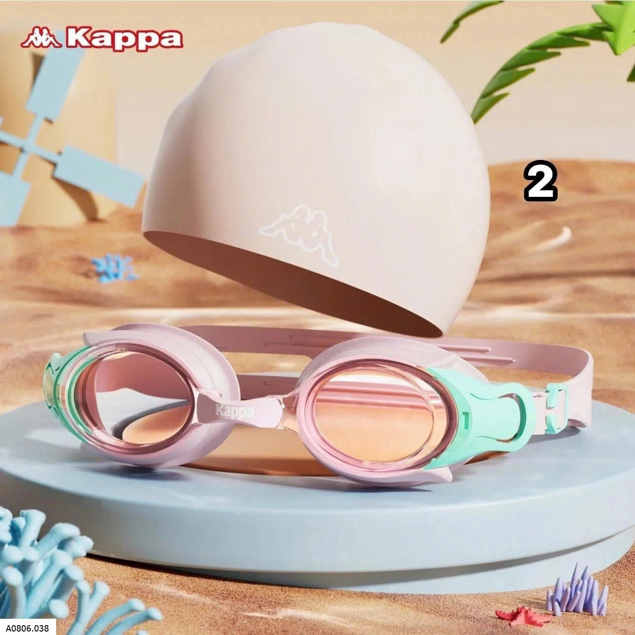 KÍNH BƠI KÈM MŨ KAPPA Sỉ 127k/ set