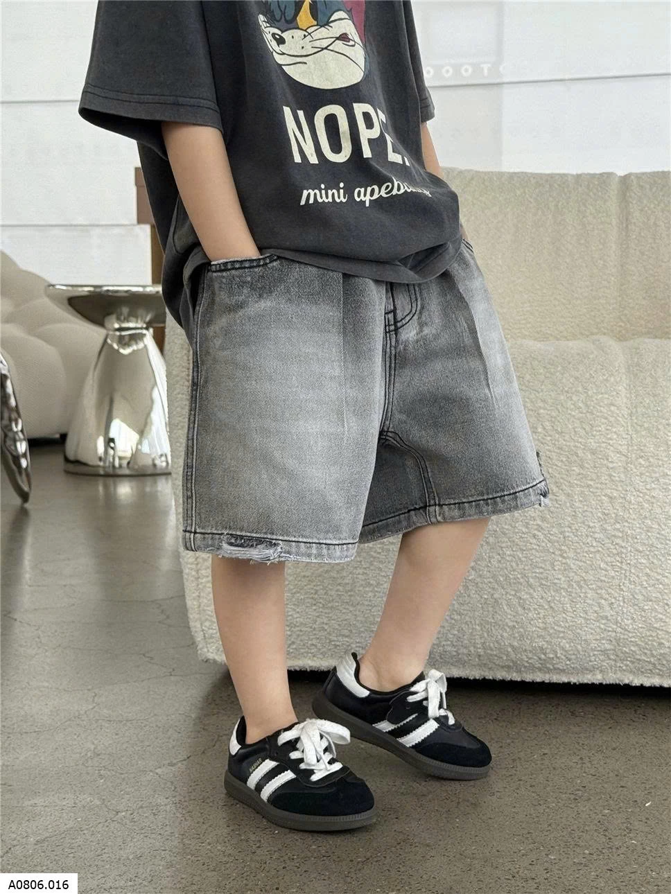  QUẦN SHORT JEAN RÁCH SNIDOLS BT  Sỉ 164k