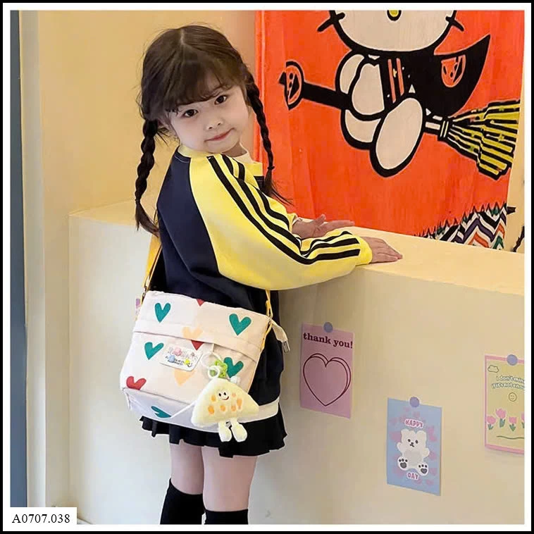 TÚI ĐEO CHÉO CHO BÉ GÁI   Sỉ giá 95k