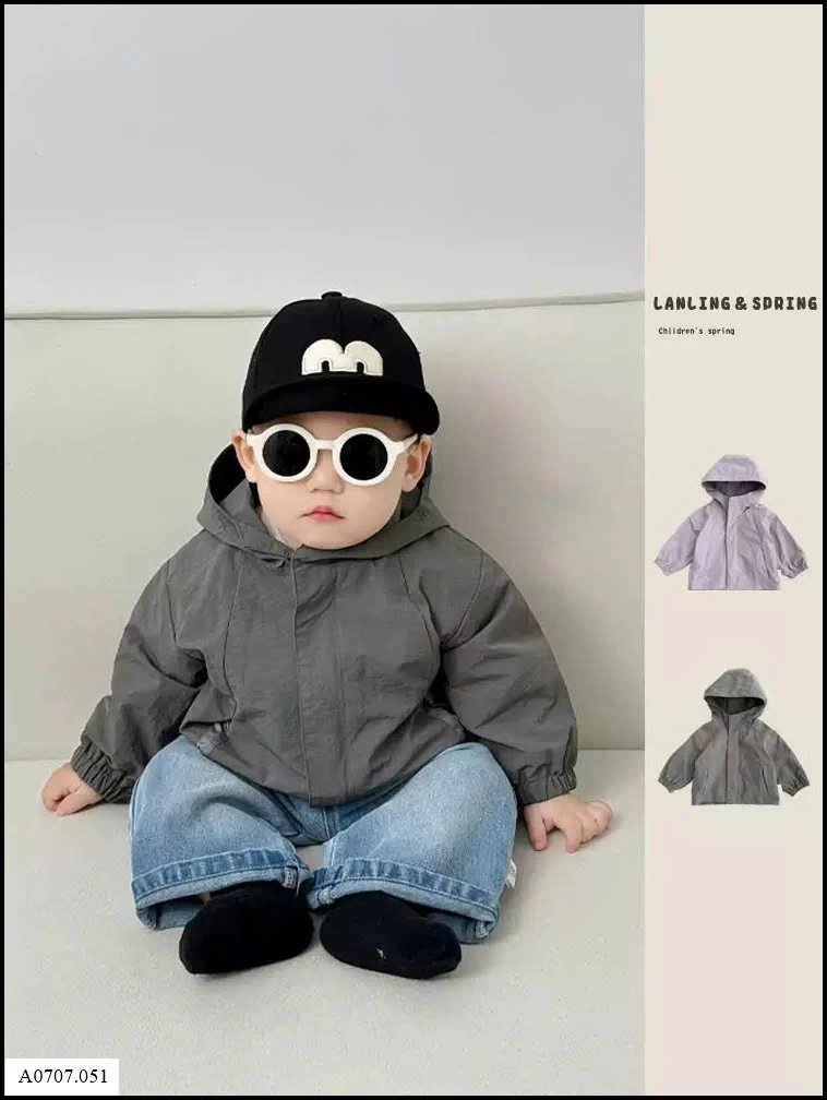 ÁO KHOÁC GIÓ SIZE NHÍ Sỉ giá 135k
