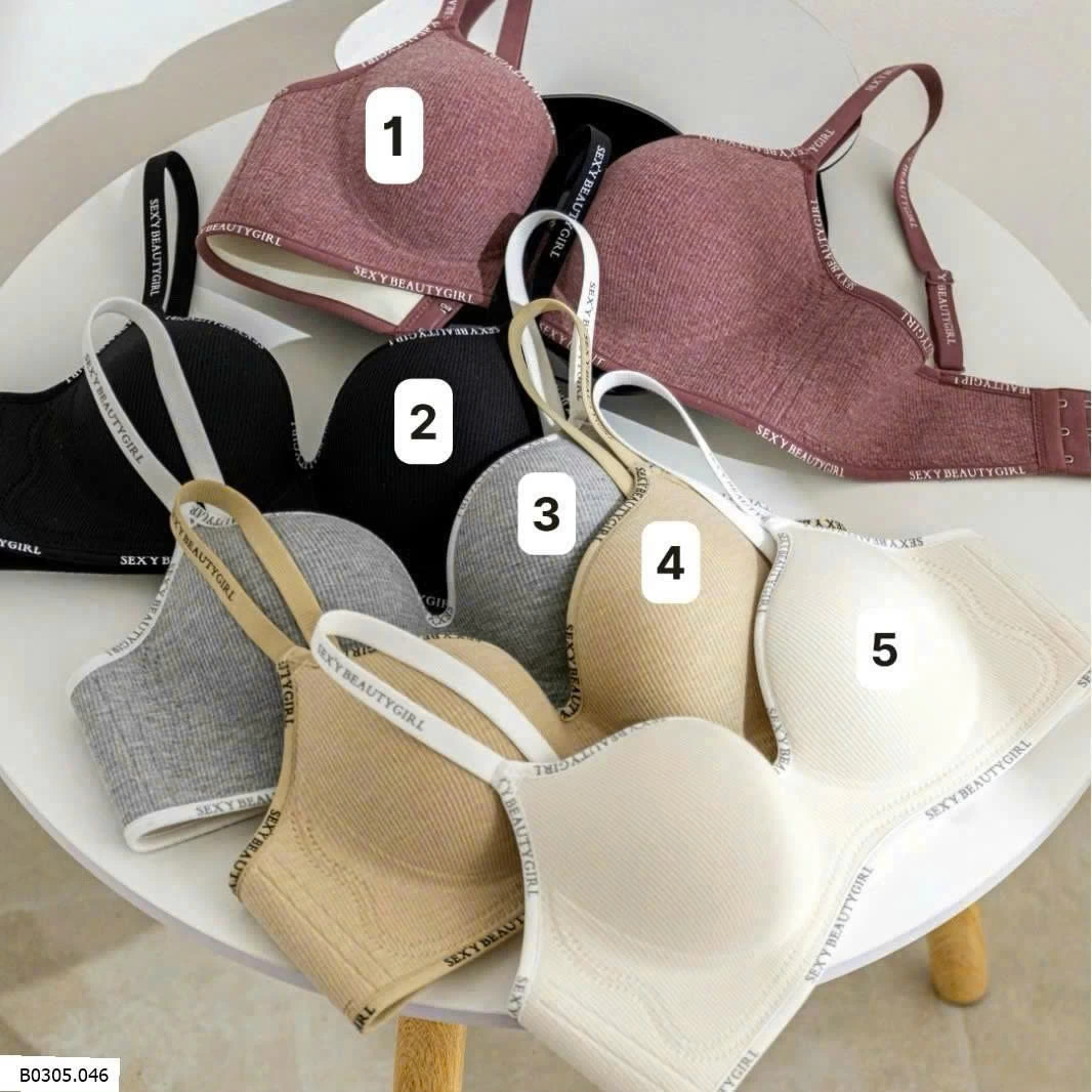 ÁO BRA VIỀN CHỮ KO GỌNG Sỉ giá 41k
