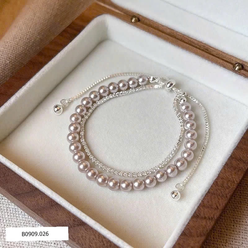 VÒNG NGỌC TRAI GOLICC   Giá sỉ 125k