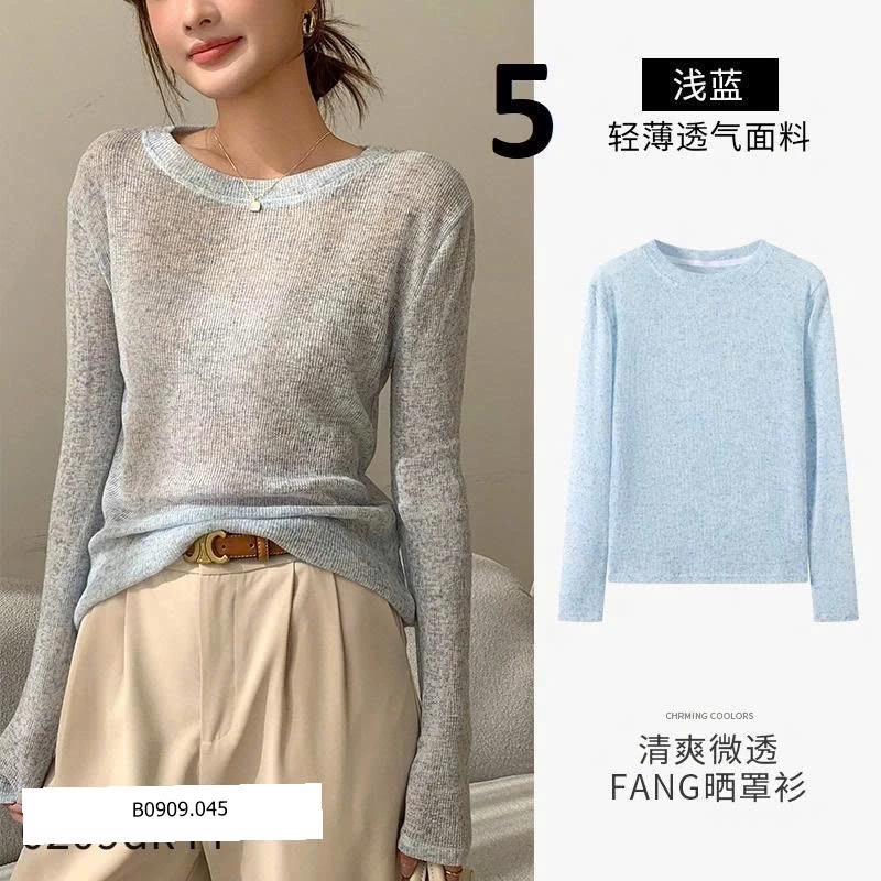 ÁO DỆT KIM MỎNG DÀI TAY   Giá sỉ 90k