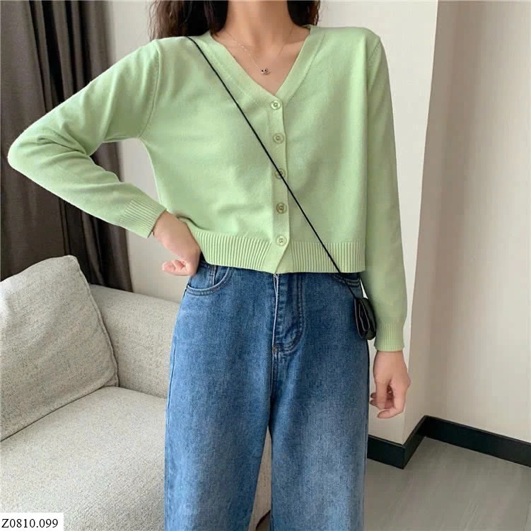 ÁO LEN CARDIGAN DÁNG NGẮN   Sỉ 70k