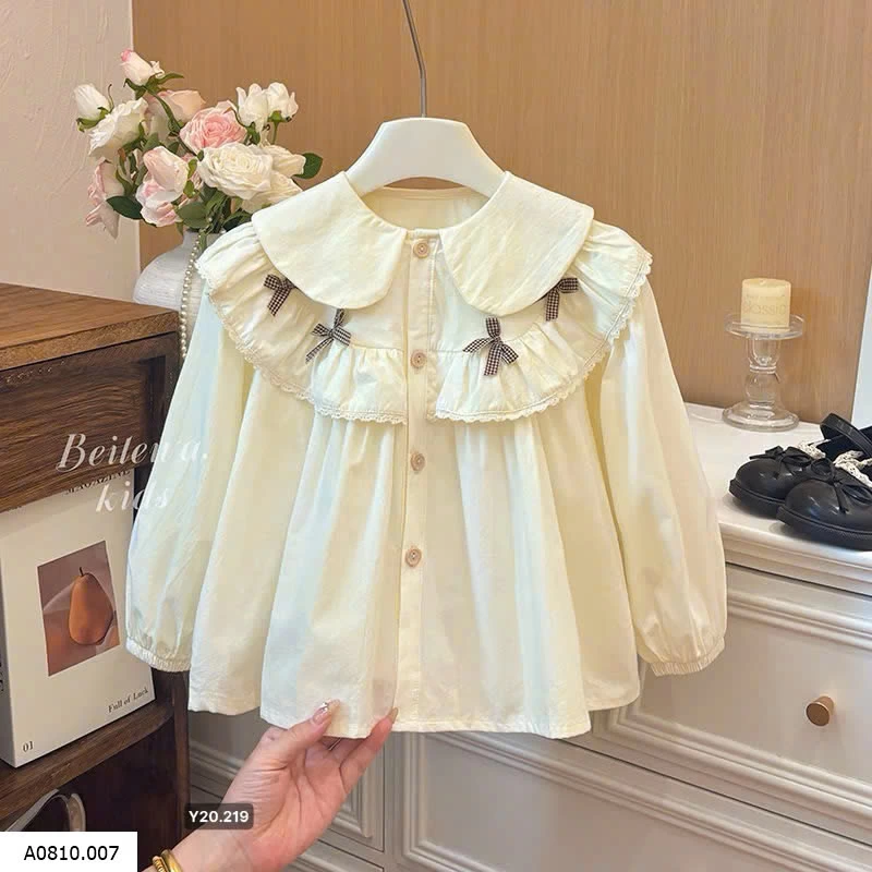Áo sơ mi dáng babydoll   Giá sỉ 96k