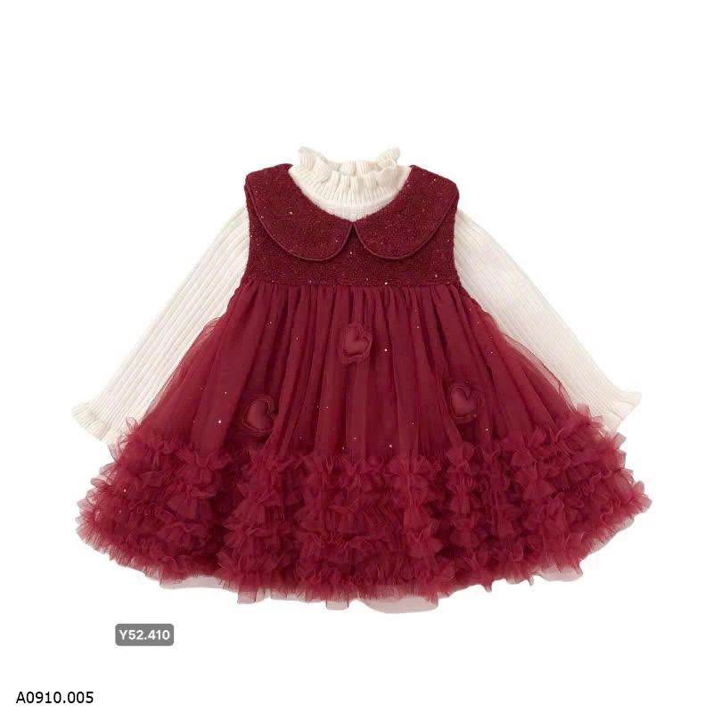SET VÁY CÔNG CHÚA CHERRYCOCO  Giá sỉ 315k