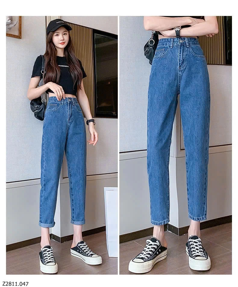 QUẦN BAGGY JEAN NỮ   Sỉ 124K