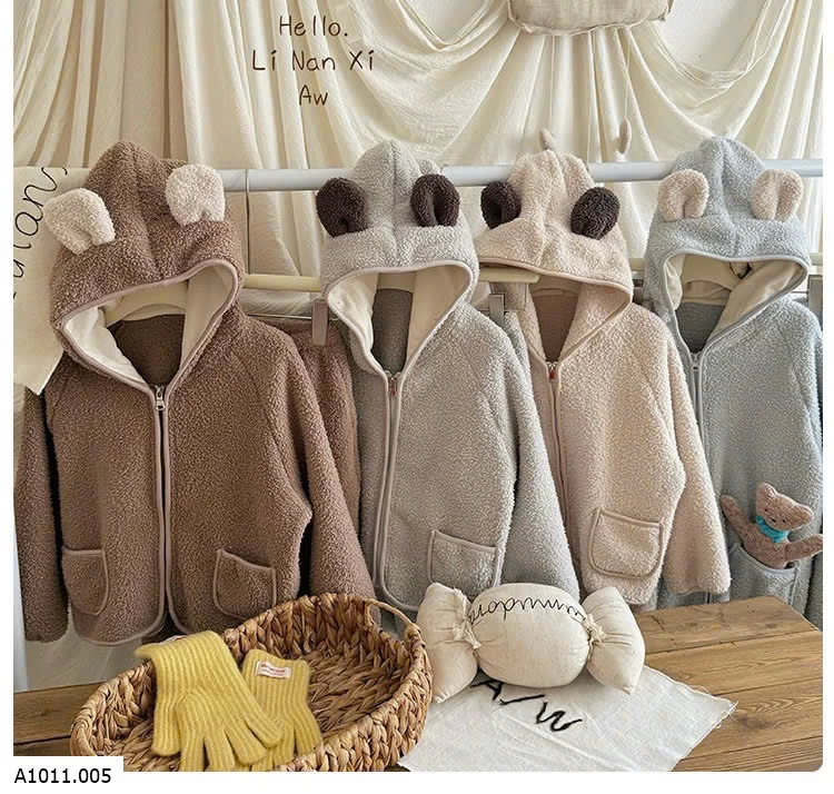 BỘ LÔNG MŨ TAI GẤU LINANXI  Giá sỉ 230k