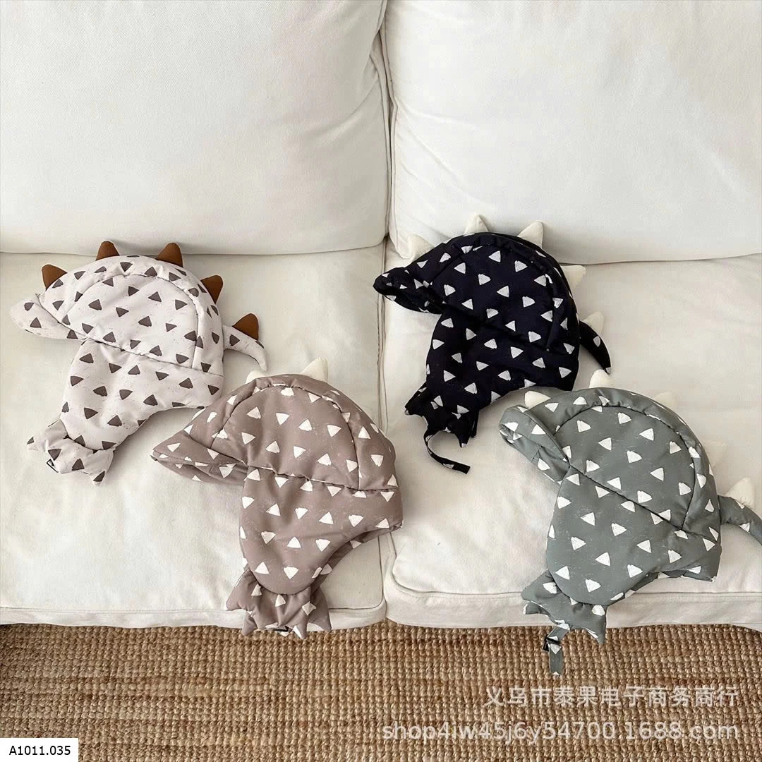 SET MŨ KHĂN GĂNG TAY KHỦNG LONG DỄ THƯƠNG   Giá sỉ mũ 133k  khăn 86k  găng tay 90k