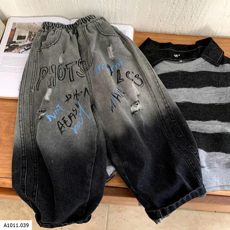 BST QUẦN JEAN SIZE NHỠ BÉ TRAI  Giá sỉ M1-2: 193k M3 : 208k