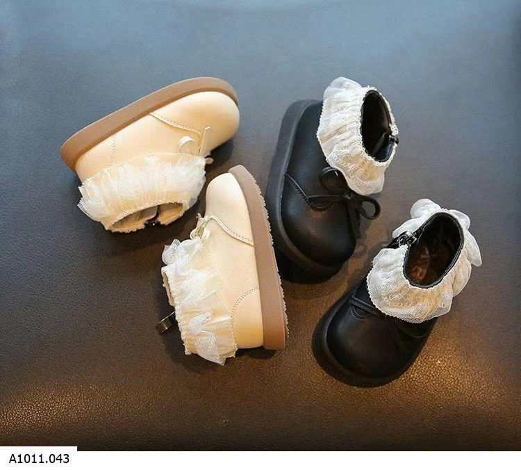 BOOT PHỐI REN CỔ THẤP SIZE NHÍ   Giá sỉ 144k