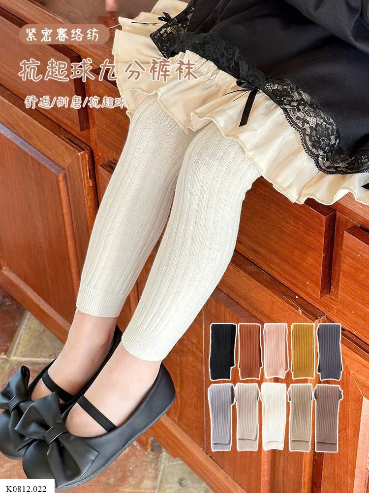  QUẦN LEGGING TRƠN BÉ GÁI  Sỉ 54k