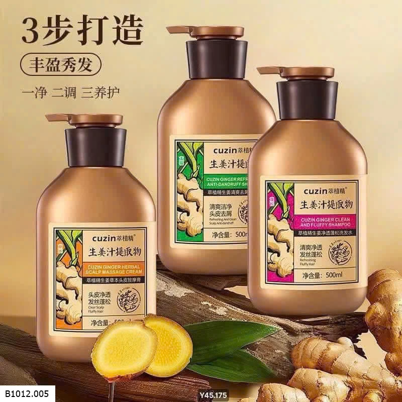 Dầu gội gừng hãng Cuzin nội địa Trung Giá sỉ 160k/s
