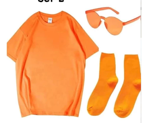 ÁO PHÔNG KÈM TẤT VÀ KÍNH SỈ 133A