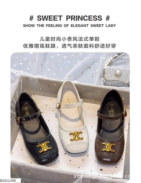 GIÀY BÚP BÊ GÓT VUÔNG BÉ GÁI SỈ 209K/ 1 ĐÔI