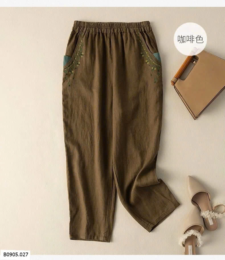 QUẦN ĐŨI RETRO THÊU  Sỉ 105k