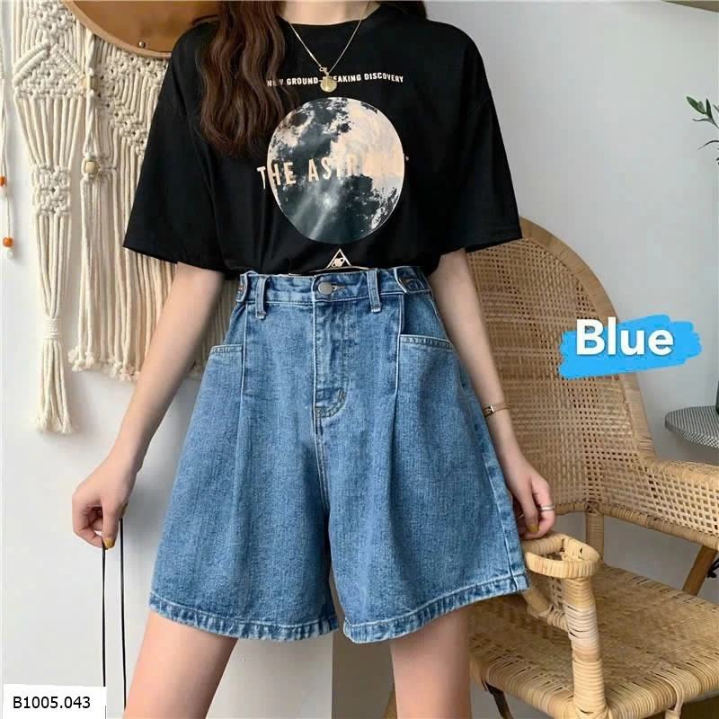 QUẦN SOOC JEAN ỐNG RỘNG  Sỉ 115k