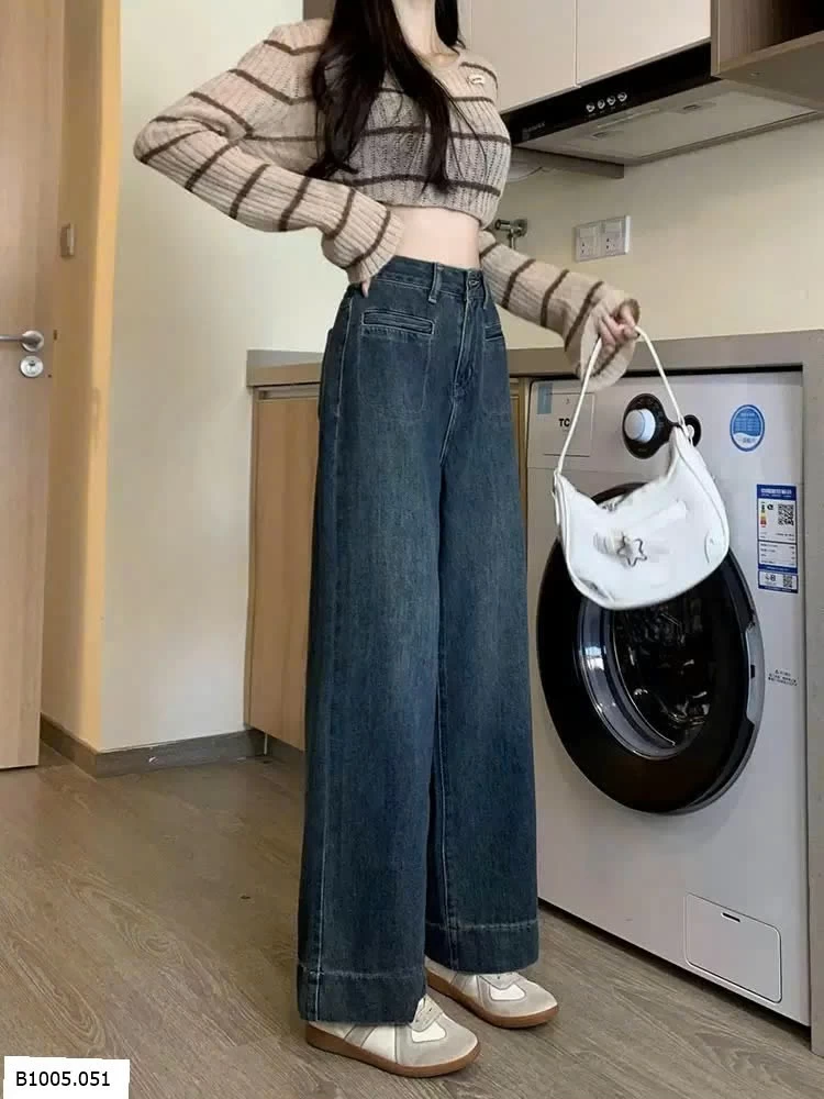 QUẦN JEAN ỐNG SUÔNG NỮ  Sỉ 155k