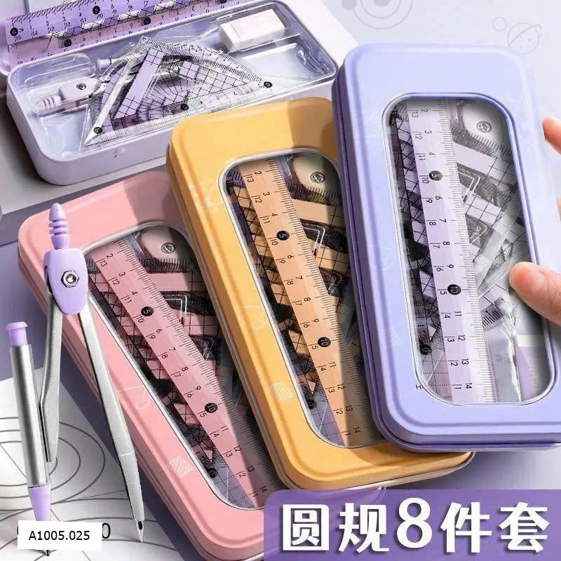SET 8 MÓN DỤNG CỤ HỌC TẬP Sỉ 35k/set