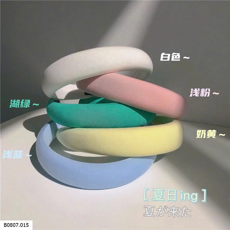 SET 5C BĂNG ĐÔ TRƠN MÀU Sỉ 55k/1 set 5 chiếc mix màu 