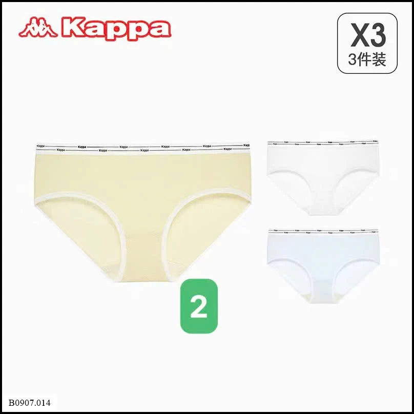 SET 3 QUẦN CHIP KAPPA CHO NỮ Sỉ giá 125k