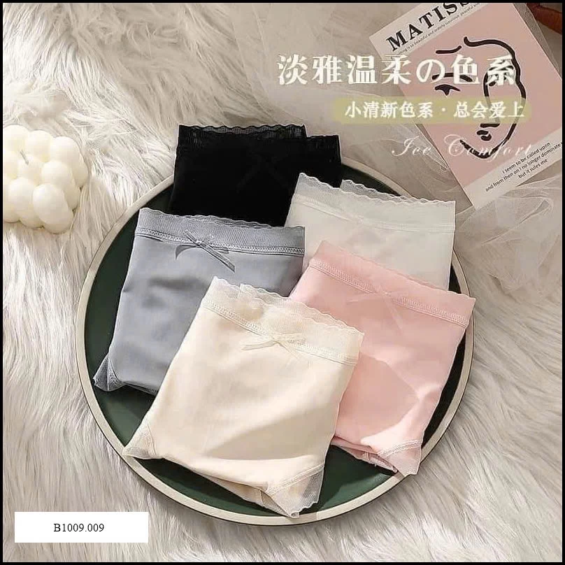 Quần lót lụa băng mỏng cotton nữ   Giá sỉ 100k