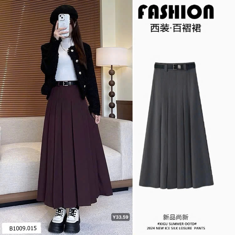 CHÂN VÁY MIDI CÔNG SỞ   Giá sỉ 155k