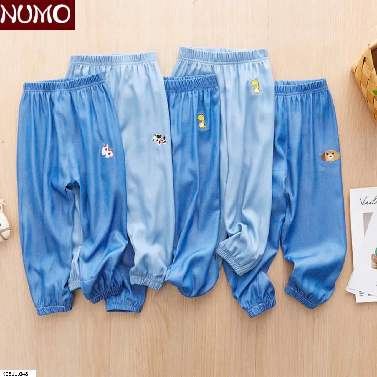 QUẦN DENIM CHỐNG MUỖI BÉ  Sỉ 100/2c