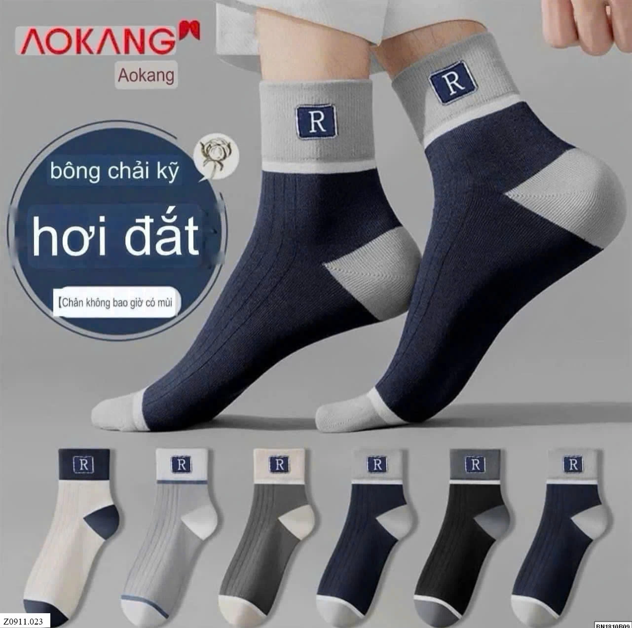 TẤT CHỐNG MÙI AOKANG   Sỉ 115k/ 1 sét 5 đôii