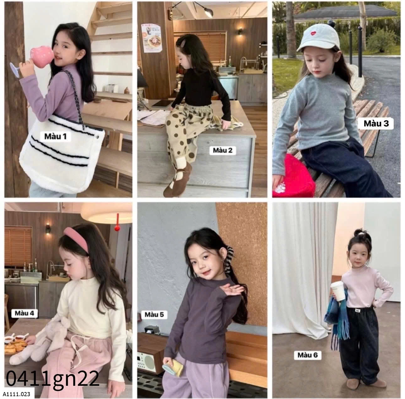 Áo giữ nhiệt cổ 3P Ambb kids Giá sỉ 90-150 75k/1c 160-170 90k/1c