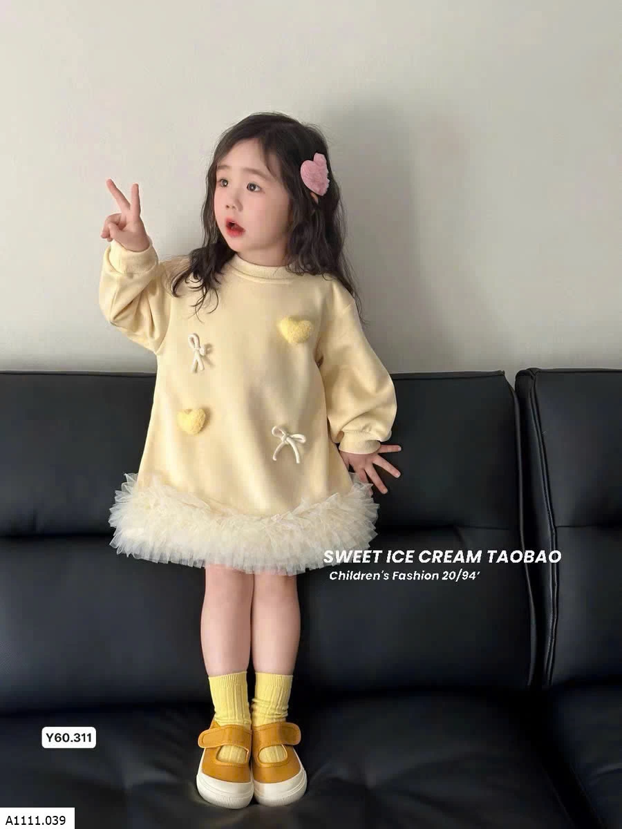 VÁY BÉ GÁI Giá sỉ 170k